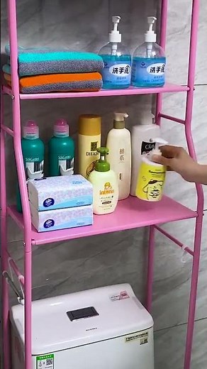 Space-Saving Toilet Shelf 🚽✨ | Smart Bathroom Storage Idea