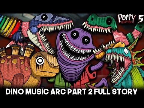 What Could Be In Poppy Playtime | The Dino Music Arc Part 2 Full Story | Character Concept
