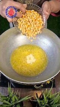 How to Make Butter Popcorn at Home #butterpopcorn #snacks