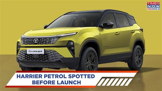 Tata Harrier Petrol Spotted Ahead Of India Launch – What We Know