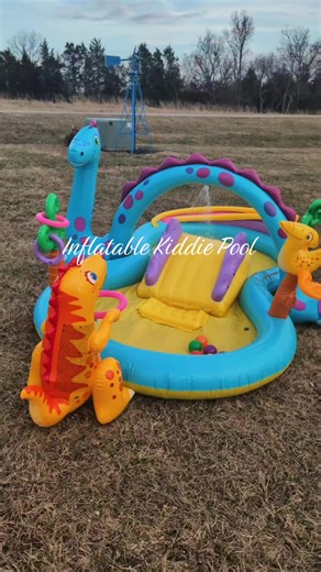 Summer Fun: Inflatable Kiddie Pool for Kids