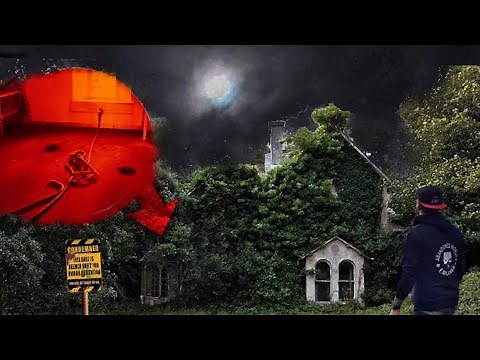OVERNIGHT IN THE ABANDONED HAUNTED ENCHANTED MANSION (crazy paranormal activity)