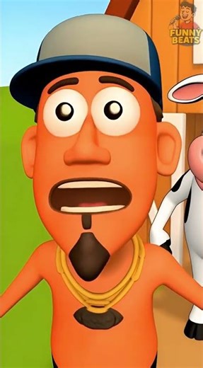 Funny Animal Cartoon Song 🐶🐱 | Sing-Along Nursery Short for Kids 🎵 #sh0rts