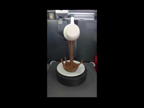 ☕ 3D Printing a Floating Coffee Cup Sculpture | Full Timelapse
