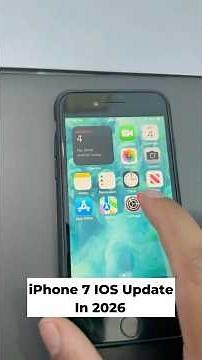 iPhone 7 IOS 15.8.7 Update In 2026 #297shorts #apple