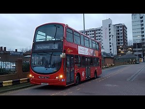 Full Journey on the Route 131 (WHV22 LJ61NVH) Volvo B5LH Wright Eclipse Gemini 2 Go-Ahead London