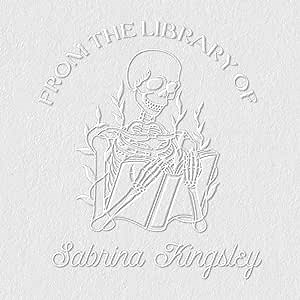 from The Library of Embossers & Stamps | Custom Embosser | Custom Stamp | Ex Libris | Great for Personalizing Books, Text Books and Journals and Other Documents (Design 9, Embosser)