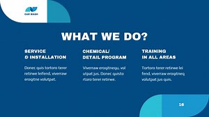 Car Wash PowerPoint Presentation Template