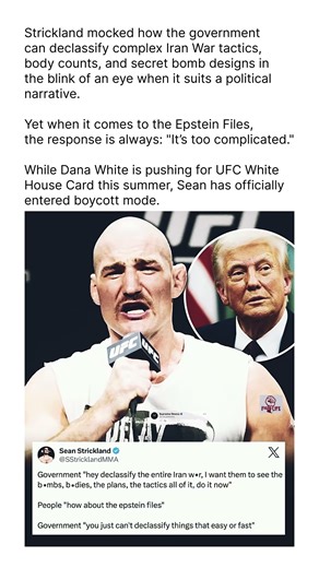 Sean Strickland is NOT holding back! ✊🏻