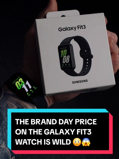 Unbeatable Price on Galaxy Fit3 Watch for Super Brand Day!