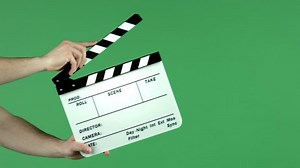 Clapper Board Used On Green Screen Stock Footage Video (100% Royalty-free) 10573436 | Shutterstock