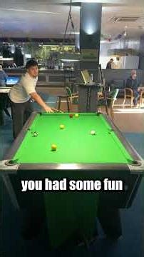 CAN I BEAT A RANDOM IN A SINGLE GAME OF POOL ???