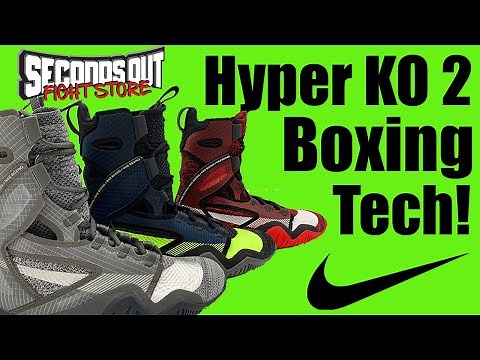Nike Hyper KO 2 Boxing Boots Review: All the tech, trying the boots on, size guide and more!!