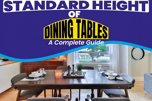 Standard Height Of Dining Tables: A Complete Guide - Monkey Business