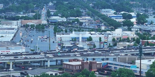 New Orleans braces for more rain after region swamped by flooding Monday