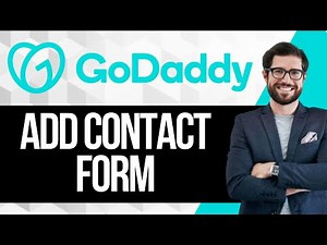 How to Add Contact Form on Godaddy Website Builder