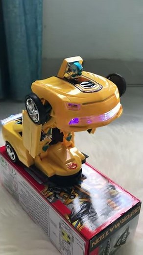 Mainan Anak Transform Robot Mobil
