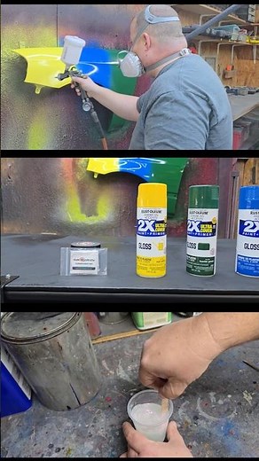 Glimmer Ghost Red Eye Candy Pearl Over Rustoleum Spray Paint How to DIY WITH Cool Results 😎👍🏻