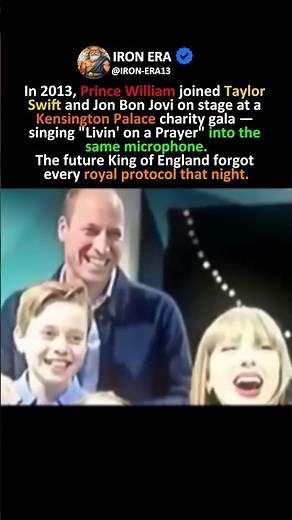 WILLIAM SANG WITH TAYLOR SWIFT