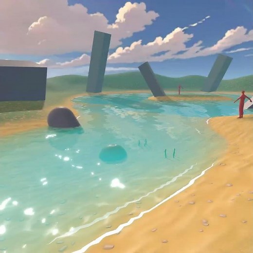 "🌊 Free Unity Stylized Water Shader – Download Link in Description!"