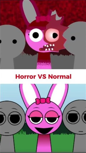 Sprunki Retake Horror vs Normal Part 3 😱 | Sprunki Game #shorts