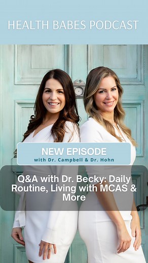 This week: Dr. Becky Campbell opens up about her own healing journey with Mast Cell Activation Syndrome (MCAS) in this captivating Q&A session. You’ll gain invaluable insights as Dr. Campbell candidly shares her personal experiences, offering a unique perspective on MCAS and its management. We’ll also dive into discussions on: 👉 Skin care 👉 Detoxification 👉 Laser treatment 👉 Finding joy amidst challenges 👉 Prioritizing sleep 👉 Treating mold exposure 👉 Managing bowel irregularity With Dr. 