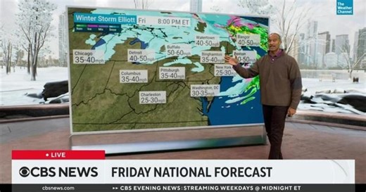 Winter storm and frigid temperatures in the forecast for the Christmas holiday weekend