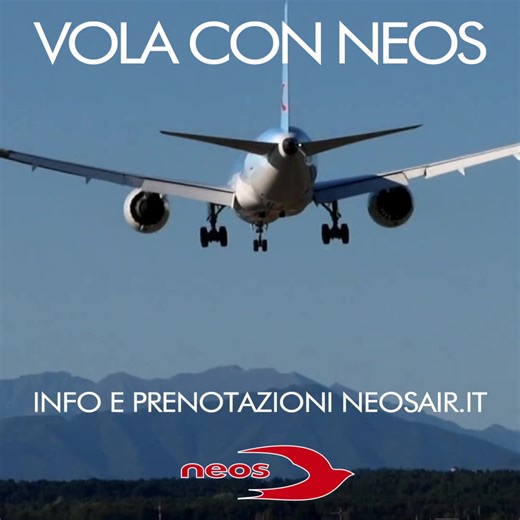 Sai quanto può essere comodo e conveniente volare con Neos Air? ✈️ Scopri le nostre tariffe e le destinazioni da sogno. 🌍 Prenota oggi stesso e goditi un viaggio senza pensieri. Non perdere questa occasione! | Neos Air
