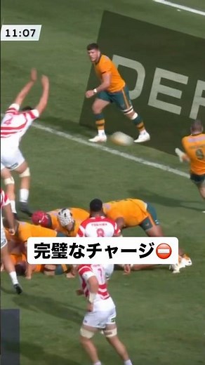 ハリー・ホッキングス選手長いリーチを生かしてドンピシャでシャットアウト #ラグビー日本代表