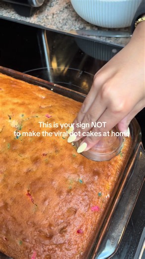 Viral Dot Cakes: Why You Shouldn’t Make Them at Home