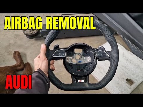 Audi Steering Wheel & Airbag Removal | A1 A3 A4 A5 A6 A7 Q3 Q5