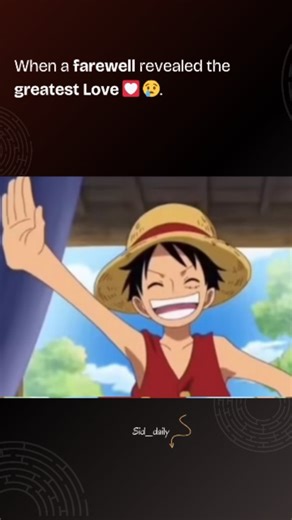 Animespotlight | One Piece Clips on Instagram: "The kind of love that can't be put into words. ❤️ This is Dadan's true heart. : When Luffy was about to set sail, he asked Dadan to come see him off, but she refused, claiming the villagers would hate them. But Luffy's final words, teasing her that he hated bandits too, broke through her tough exterior. This scene perfectly shows her deep love for Ace, Sabo, and Luffy—a love that she could only express through tears and a loud, emotional cry. : Wha