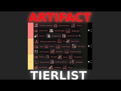 NEW WORLD ARTIFACT TIERLIST
