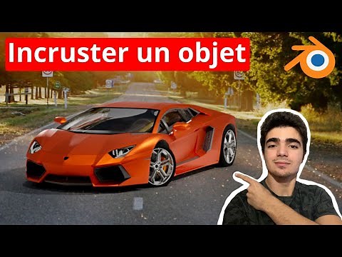 Comment incruster un objet 3D dans une photo ? Blender