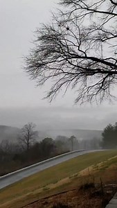 The Fort Patrick Henry Dam in Kingsport, Tennessee, on a wet, foggy day. | Real Appalachia