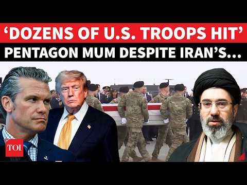 ‘Dozens Of US Troops Hit, Helicopters Damaged’: Pentagon Hiding True Toll Of Iran Strikes? | Watch