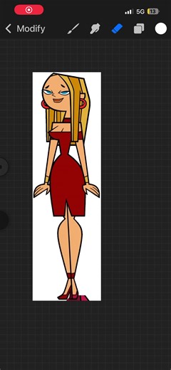 Blaineley redesign #fyp #totaldrama #blaineley #totaldramaworldtour