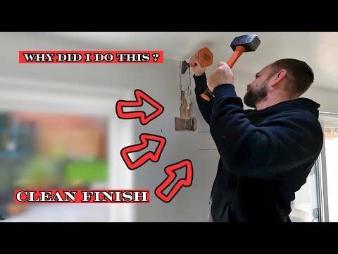 How i Installed a TV the Right Way (No Trunking, Hidden Cables)