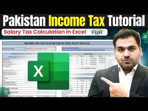 Pakistan Income Tax - Salary Tax Calculation in Excel