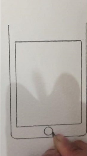 Apple iPhone Drawing in Easy Steps | Let's Learn How to Draw Apple iPhone || Easy Mobile Drawing