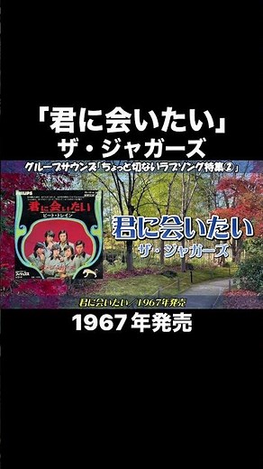 君に会いたい／ザ・ジャガーズ #グループサウンズ #gs #ジャガーズ