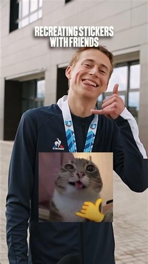 🎬 Sticker challenge with friends! 😂