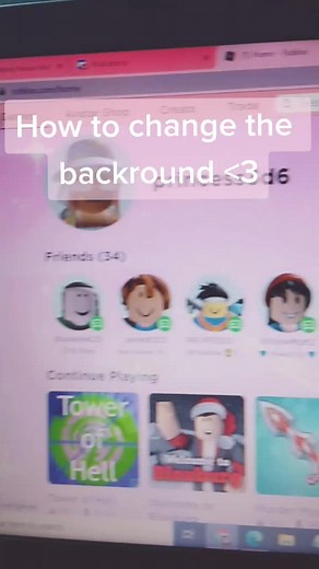 How to chnge the backround, (this also works on other apps) #foryoupage #fyp #bling #roblox #backround #stylish #webstore