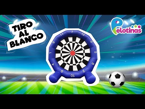 TIRO AL BLANCO INFLABLE GIGANTE | Renta de Inflables México | Pelotinas