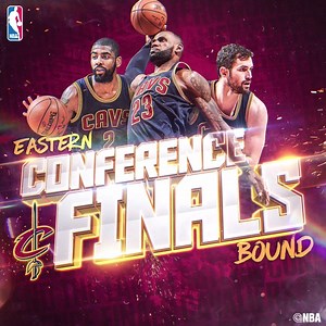 The Cleveland Cavaliers (4-0) are Eastern Conference Finals bound for the third straight season! | NBA