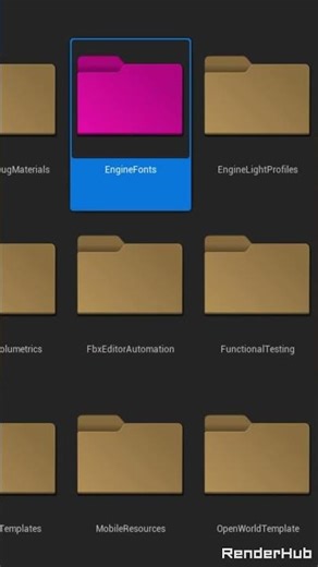 Unreal Engine 5: Faster Folder Access in the Content Browser