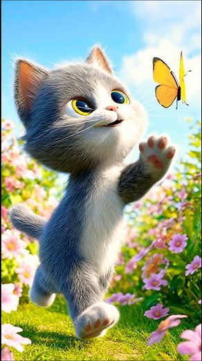Adorable Cute Cat Animation | Short Video for Cat Lovers Toon Lexy USA