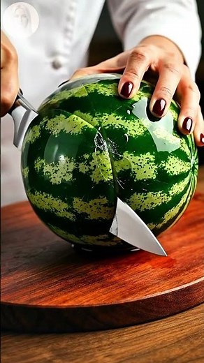 Watermelon Cutting ASMR 🍉 Ultra-Realistic Slicing Sounds | Satisfying Visual ASMR
