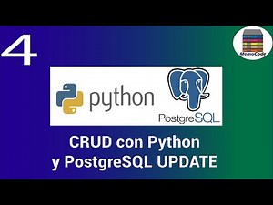 CRUD con Python y PostgreSQL [UPDATE]