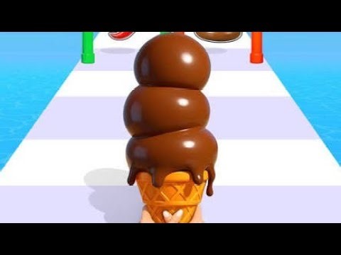 Stacky Ice Cream Runner gameplay by Gurpinder hanzra part 1